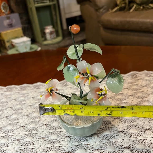 Mini Jade and Rose Quartz tree - Picture 7 of 11